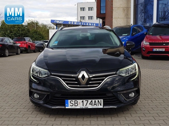 Renault Megane cena 43900 przebieg: 126390, rok produkcji 2017 z Czarne małe 326